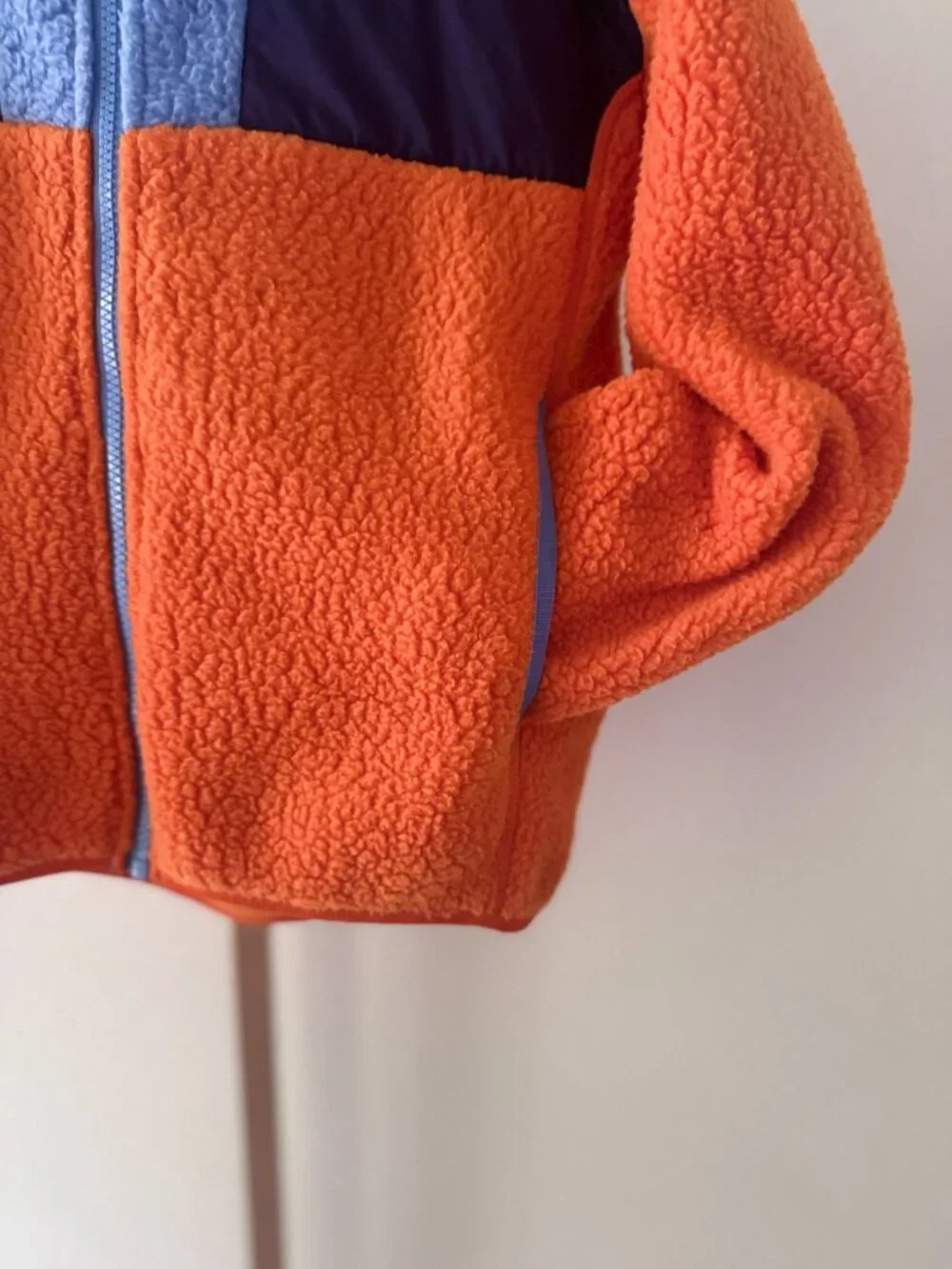 Nike ACG Kids Fleece Jacket Orange Navy Gorpcore Fall M